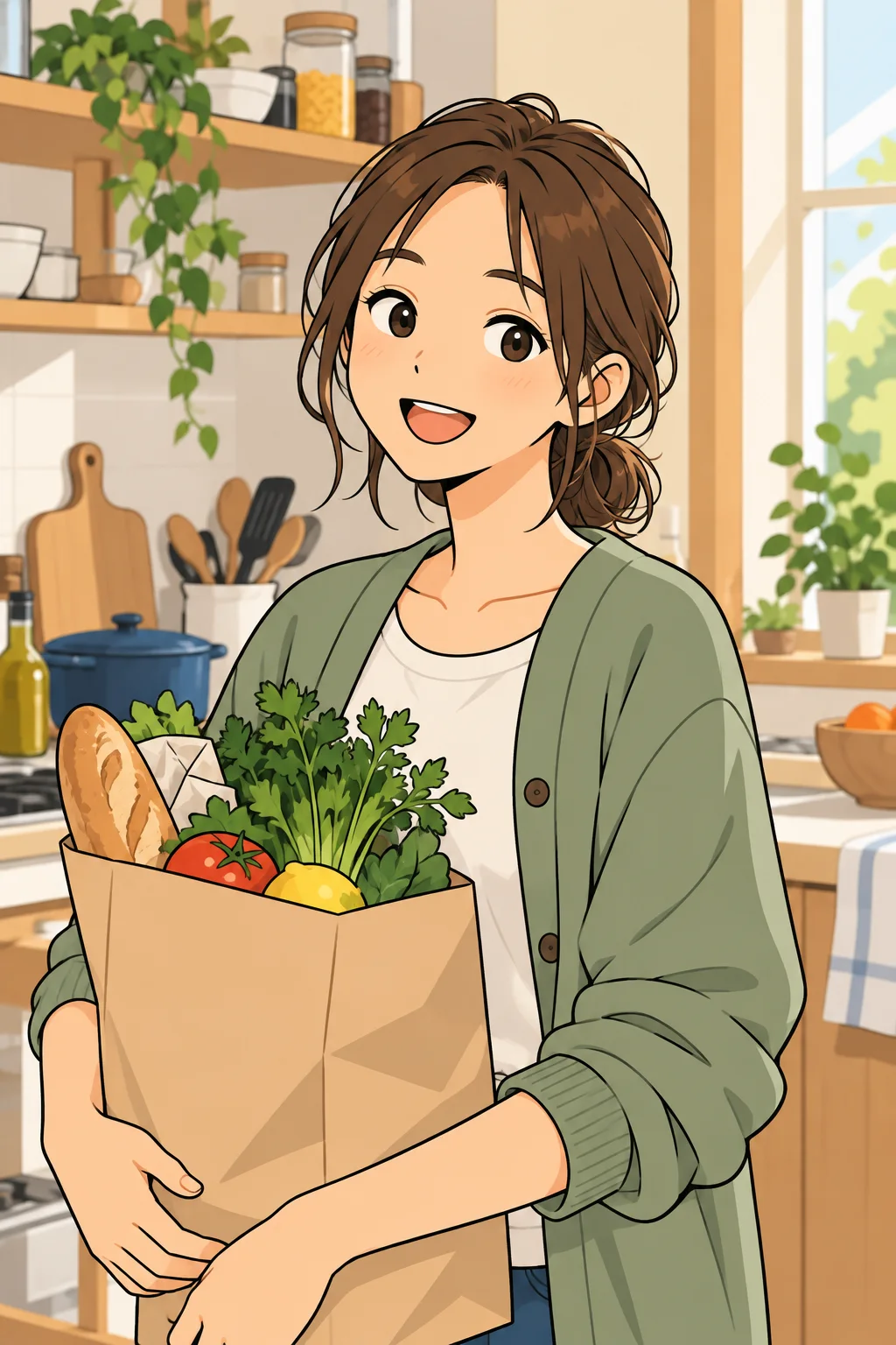葵のイラスト