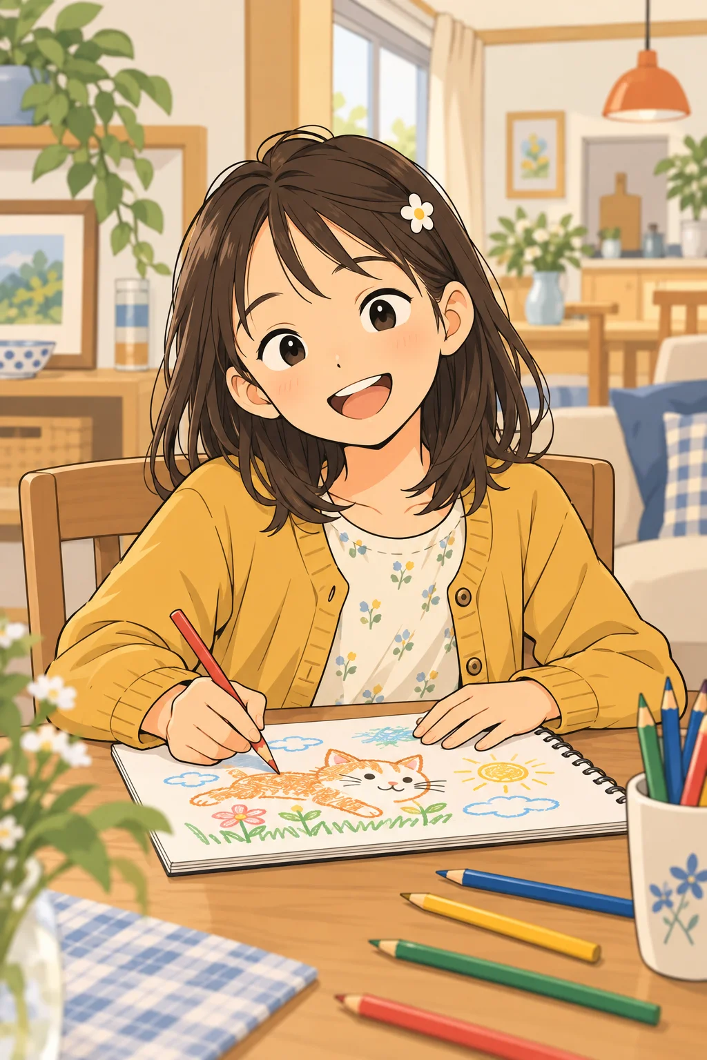 陽菜のイラスト