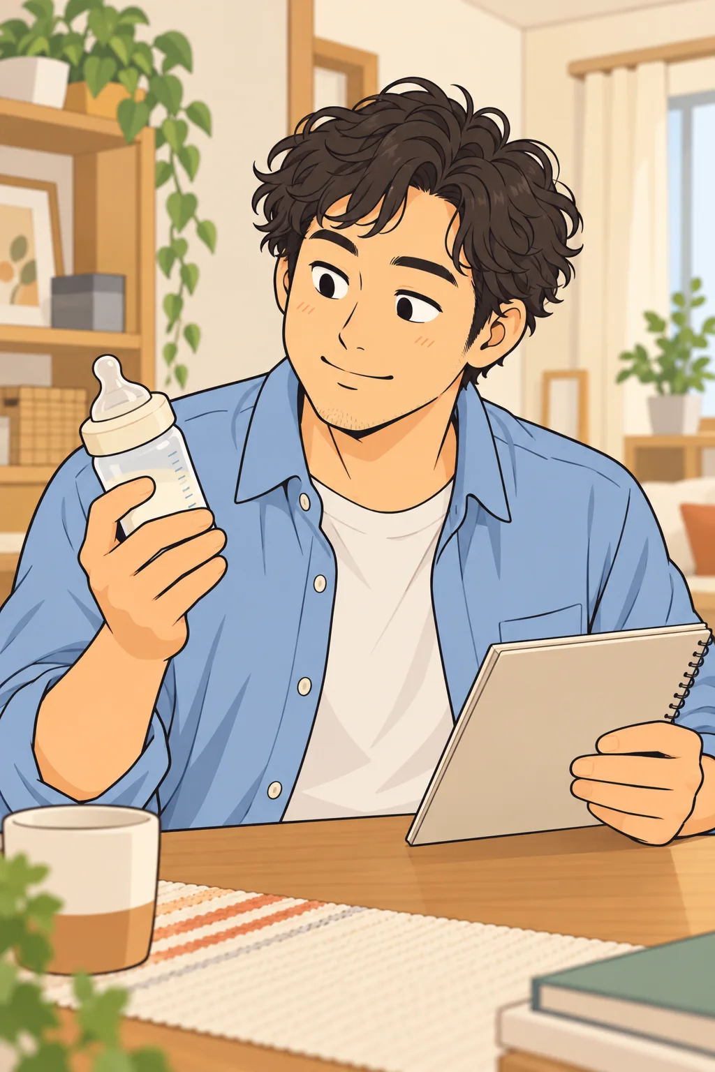 直人のイラスト