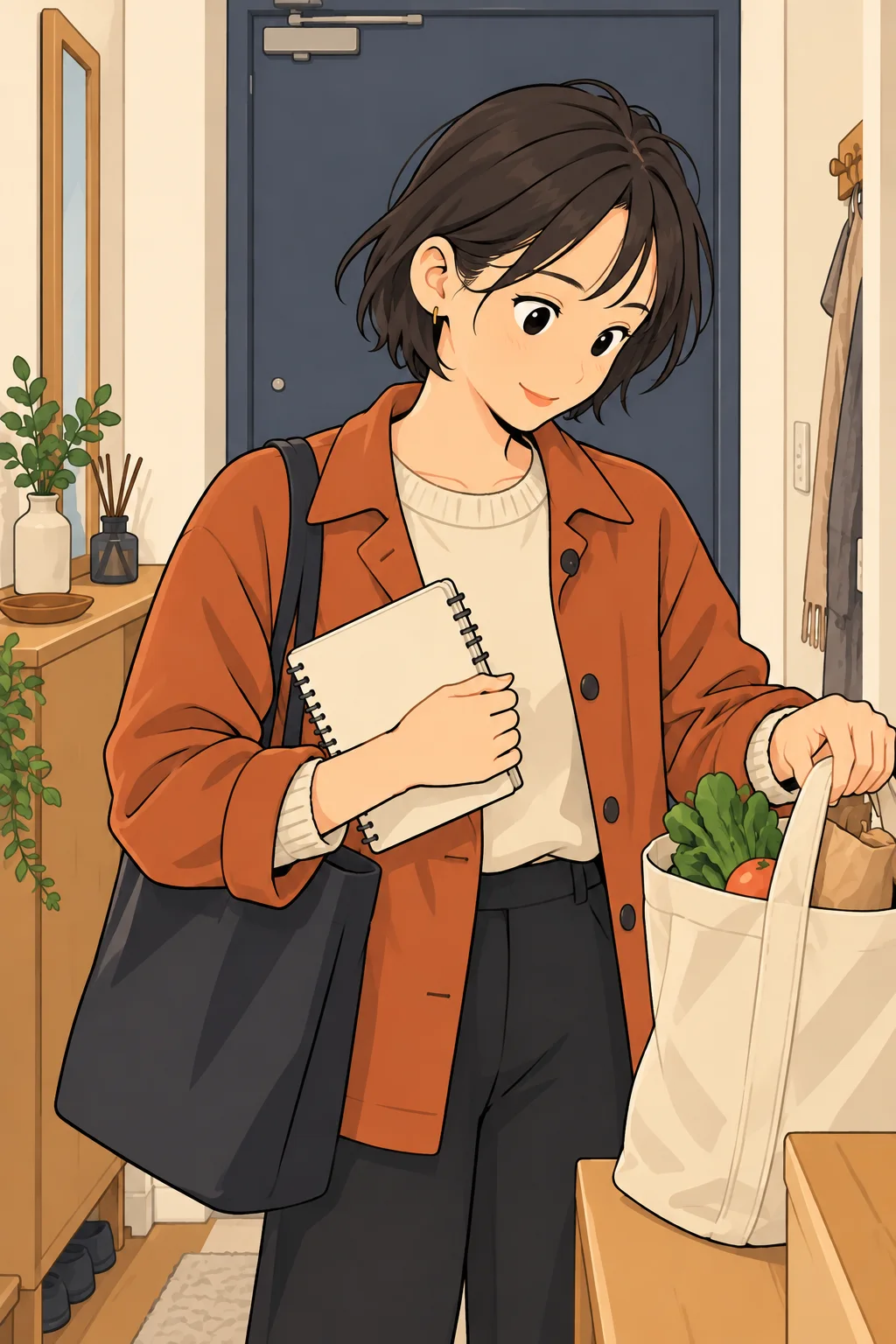 紗良のイラスト